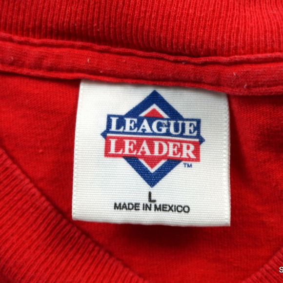 VTG 90s Detroit Red Wings T-Shirt Men's Large - Picture 4 of 5